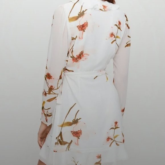 Aritzia Wilfred Louise Wrap Dress - Picture 3 of 8